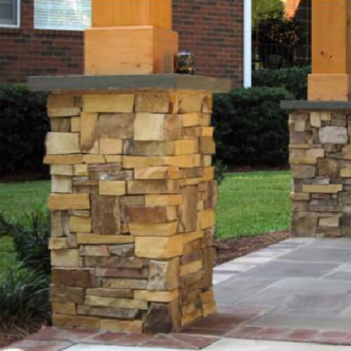 Hardscapes - Columns and Fire Pits