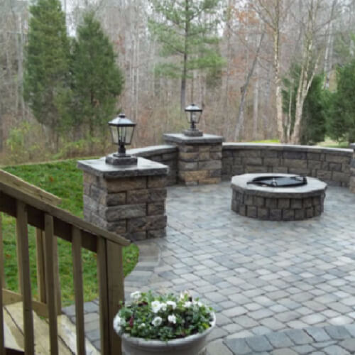 Hardscapes - Columns and Fire Pits